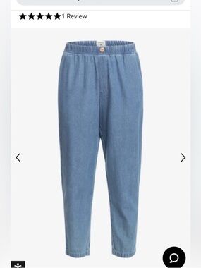 Quiksilver Womens Free Spirits Community Elasticized Pants